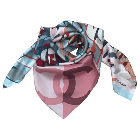 foulard cheveux chanel|Foulards .